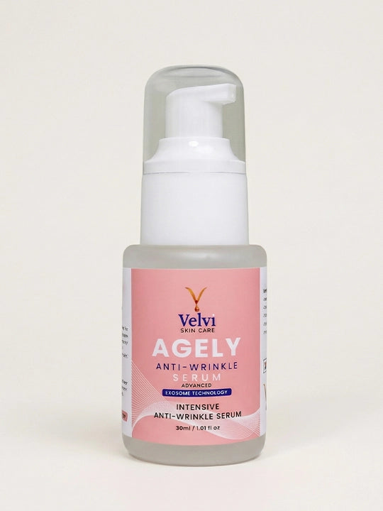 Agely Intensive Anti-Wrinkle Serum bottle for anti-aging and smooth, youthful skin