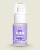 Velvi Mizu Moisturizing Serum bottle on a light gray background hydrating serum Pakistan. best serum for glowing skin Pakistan